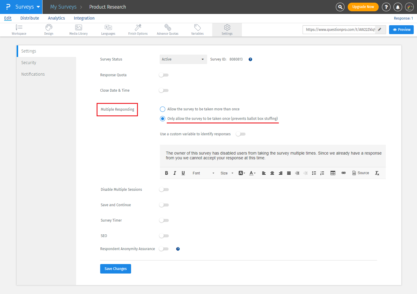 Survey Software Help Image