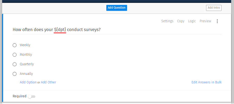 Survey Software Help Image